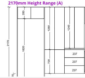 2170mm Height Range (A)